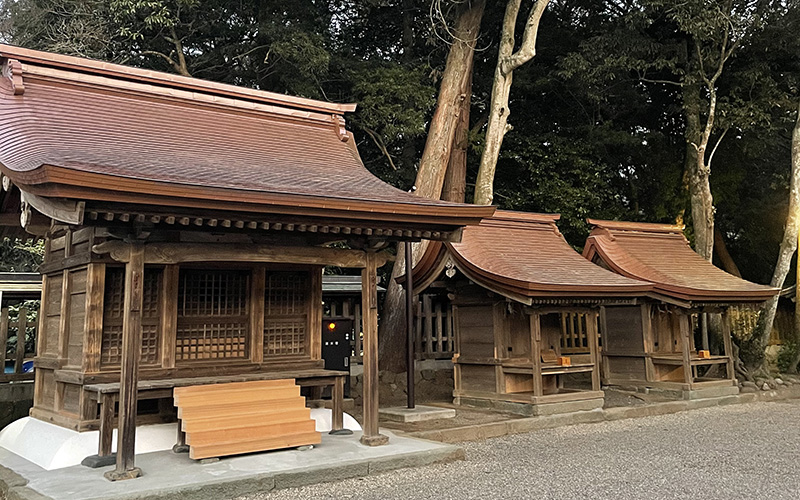 辺津宮摂末社　大神神社・貴船神社　正遷座祭